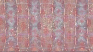 Soyut hareket desenli fütüristik video üretimi için dinamik dijital arkaplan