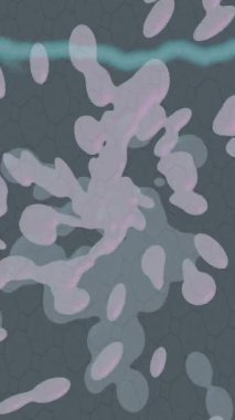 Benzersiz dijital animasyon tarzı grafikleri olan yaratıcı ortam tasarımı için yenilikçi hareket dokusu