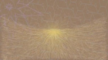 Benzersiz dijital animasyon tarzı grafikleri olan yaratıcı ortam tasarımı için yenilikçi hareket dokusu