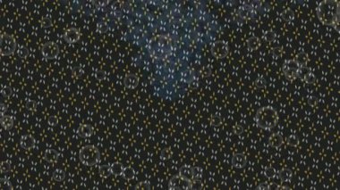 Organik desenli yüzey giriş stili video film sanatı ile soyut arkaplan tasarımı