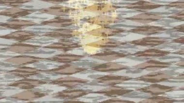 Benzersiz video giriş tasarımı projeleri için detaylı yüzey kalıbı film animasyon stili grafik girişi