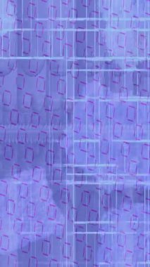 Dijital doku yüzey tasarım biçimi ile modern video animasyonu için gelişmiş hareket grafikleri