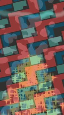 Profesyonel video projeleri sanat tarzı için organik hareketli arkaplan tasarımı