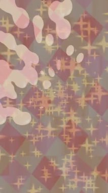 Dijital doku yüzey tasarım biçimi ile modern video animasyonu için gelişmiş hareket grafikleri