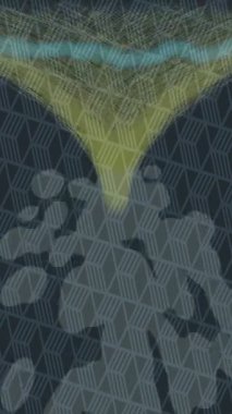 Yaratıcı video düzenleme film tasarımı için benzersiz hareket grafikleri biçimi giriş hareketi video pro