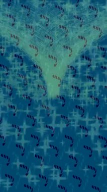 Lüks hareket projeleri için soyut tasarım stili animasyonu olan üst düzey dijital doku