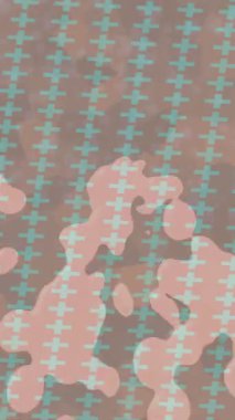 Organik desenli yüzey giriş stili video film sanatı ile soyut arkaplan tasarımı