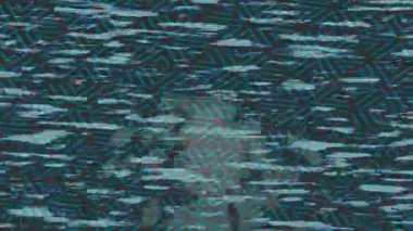 Benzersiz video giriş tasarımı projeleri için detaylı yüzey kalıbı film animasyon stili grafik girişi