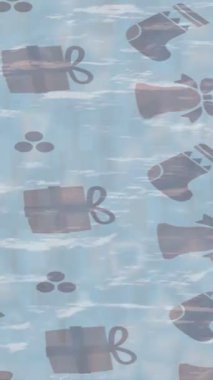 Benzersiz hareket dokusu tasarım sanatı ile profesyonel video düzenleme için modern soyut grafikler