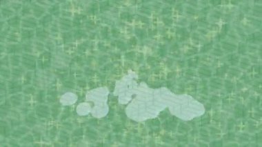 Yaratıcı video düzenleme film tasarımı için benzersiz hareket grafikleri biçimi giriş hareketi video pro