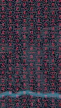 Soyut hareket desenli fütüristik video üretimi için dinamik dijital arkaplan