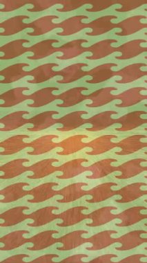 Benzersiz dijital animasyon tarzı grafikleri olan yaratıcı ortam tasarımı için yenilikçi hareket dokusu