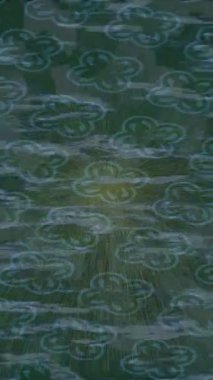 Lüks hareket projeleri için soyut tasarım stili animasyonu olan üst düzey dijital doku