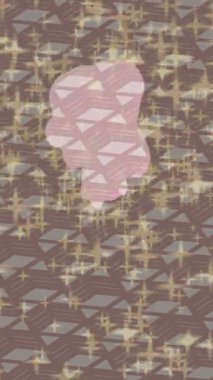 Organik desenli yüzey giriş stili video film sanatı ile soyut arkaplan tasarımı