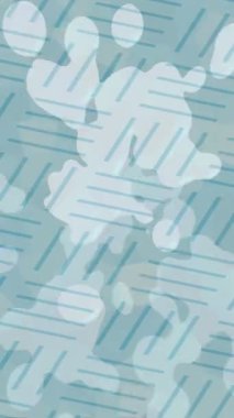 Dijital doku yüzey tasarım biçimi ile modern video animasyonu için gelişmiş hareket grafikleri