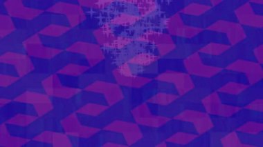 Benzersiz dijital animasyon tarzı grafikleri olan yaratıcı ortam tasarımı için yenilikçi hareket dokusu