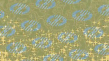 Lüks hareket projeleri için soyut tasarım stili animasyonu olan üst düzey dijital doku