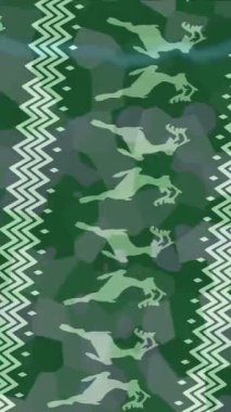 Estetik doku arkaplan tasarımı renkli hareket grafikleri ile moda film giriş profosyoneli