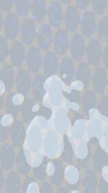 Soyut hareket desenli fütüristik video üretimi için dinamik dijital arkaplan