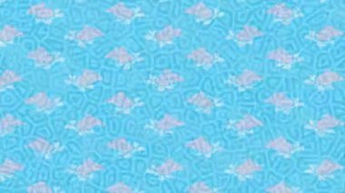 Dijital doku yüzey tasarım biçimi ile modern video animasyonu için gelişmiş hareket grafikleri