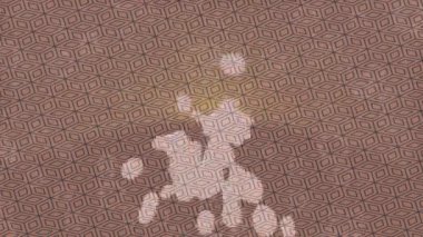 Profesyonel video projeleri sanat tarzı için organik hareketli arkaplan tasarımı