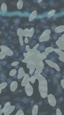 Soyut hareket desenli fütüristik video üretimi için dinamik dijital arkaplan