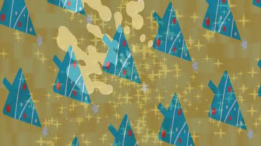 Dijital doku yüzey tasarım biçimi ile modern video animasyonu için gelişmiş hareket grafikleri