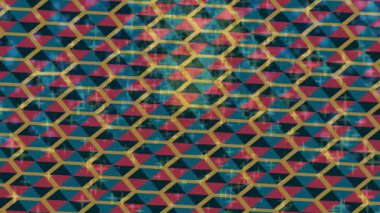 Estetik doku arkaplan tasarımı renkli hareket grafikleri ile moda film giriş profosyoneli