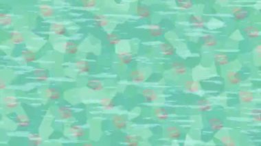 Soyut hareket desenli fütüristik video üretimi için dinamik dijital arkaplan