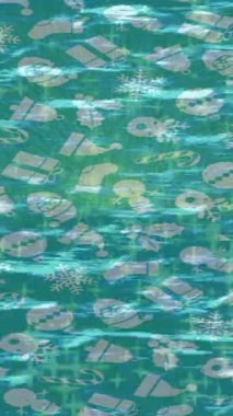 Modern medya üretimi için fütüristik dijital soyut doku sinematik tarz hareketli grafik ögesi