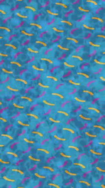 Estetik doku arkaplan tasarımı renkli hareket grafikleri ile moda film giriş profosyoneli