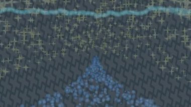 Lüks hareket projeleri için soyut tasarım stili animasyonu olan üst düzey dijital doku