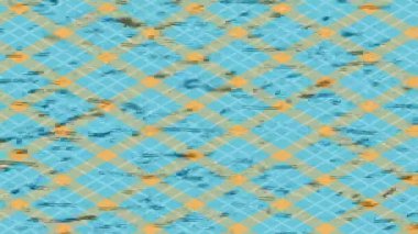 Benzersiz dijital animasyon tarzı grafikleri olan yaratıcı ortam tasarımı için yenilikçi hareket dokusu