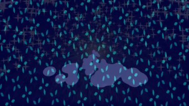 Profesyonel video projeleri sanat tarzı için organik hareketli arkaplan tasarımı