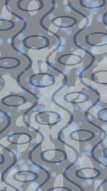 Soyut hareket desenli fütüristik video üretimi için dinamik dijital arkaplan