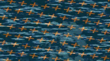 Yaratıcı video düzenleme film tasarımı için benzersiz hareket grafikleri biçimi giriş hareketi video pro