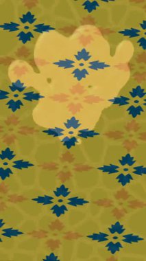 Lüks hareket projeleri için soyut tasarım stili animasyonu olan üst düzey dijital doku