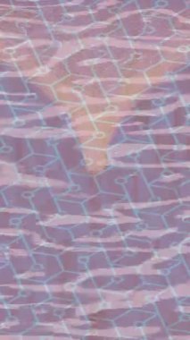 Dijital doku yüzey tasarım biçimi ile modern video animasyonu için gelişmiş hareket grafikleri