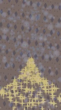 Soyut hareket desenli fütüristik video üretimi için dinamik dijital arkaplan