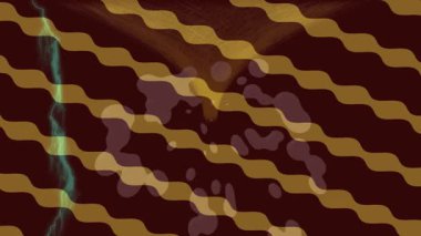 Organik desenli yüzey giriş stili video film sanatı ile soyut arkaplan tasarımı