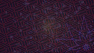 Lüks hareket projeleri için soyut tasarım stili animasyonu olan üst düzey dijital doku