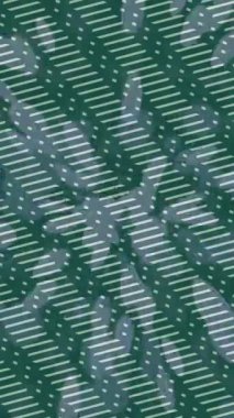 Benzersiz video giriş tasarımı projeleri için detaylı yüzey kalıbı film animasyon stili grafik girişi