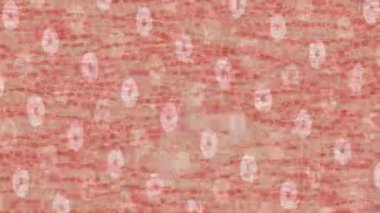 Soyut hareket desenli fütüristik video üretimi için dinamik dijital arkaplan