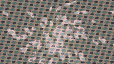 Lüks hareket projeleri için soyut tasarım stili animasyonu olan üst düzey dijital doku