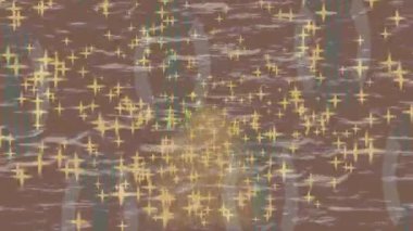 Benzersiz dijital animasyon tarzı grafikleri olan yaratıcı ortam tasarımı için yenilikçi hareket dokusu