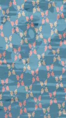 Dijital doku yüzey tasarım biçimi ile modern video animasyonu için gelişmiş hareket grafikleri