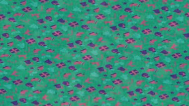 Benzersiz dijital hareket grafiklerine sahip yaratıcı sinematik projeler için yumuşak animasyon yüzeyi