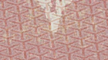 Lüks hareket projeleri için soyut tasarım stili animasyonu olan üst düzey dijital doku