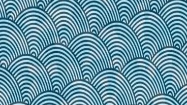 Soyut hareket desenli fütüristik video üretimi için dinamik dijital arkaplan