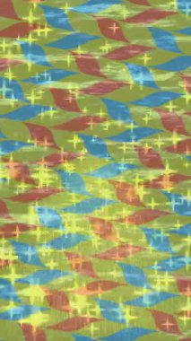 Lüks hareket projeleri için soyut tasarım stili animasyonu olan üst düzey dijital doku